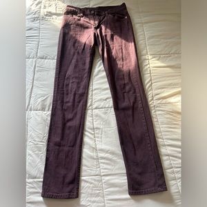 Levi mid waist jeans.